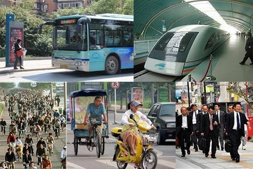 Transportasi Umum Perkotaan di Tiongkok