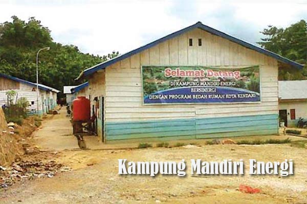 Kampung Mandiri Energi Berkat Sampah