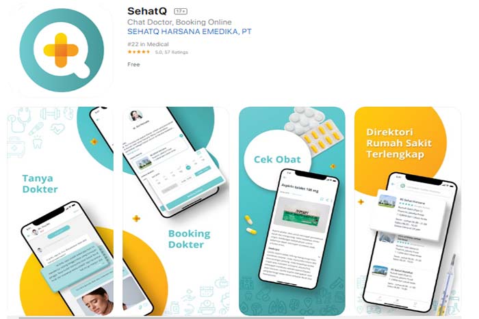 Aplikasi SehatQ.com Untuk Kesehatan Praktis