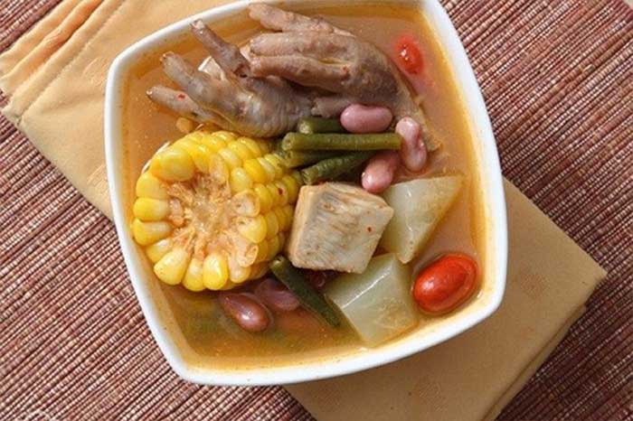 Sayur Asem Kreasi Ceker Ayam