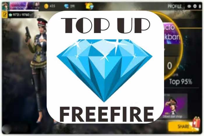 Cara Top UP Diamond FF Pakai Pulsa