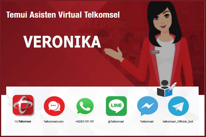 Tanya Veronika Asisten Virtual Telkomsel