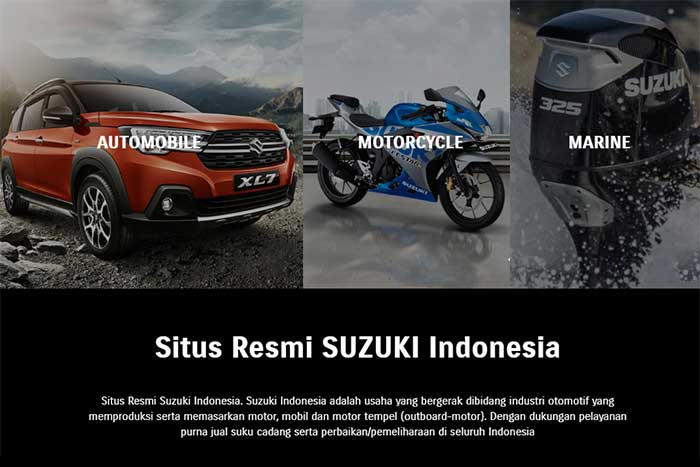 Suzuki Kian Canggih Dengan 9 Situs Barunya