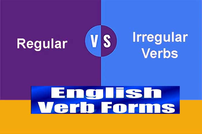 regular irregular verb