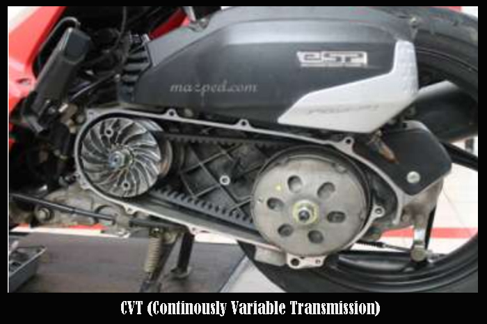 Mekanisme Sistem CVT pada Motor Matic