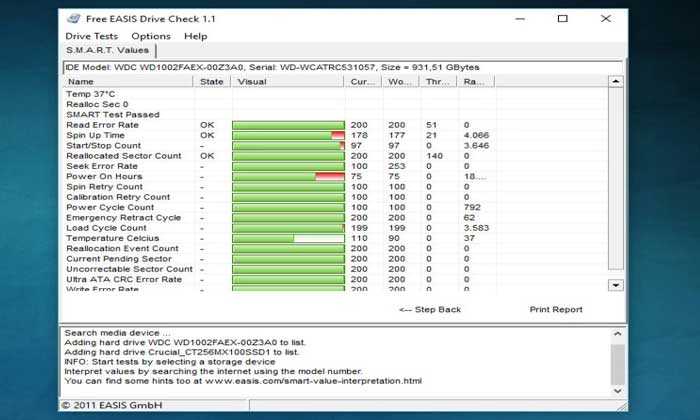 EASIS DriveCheck