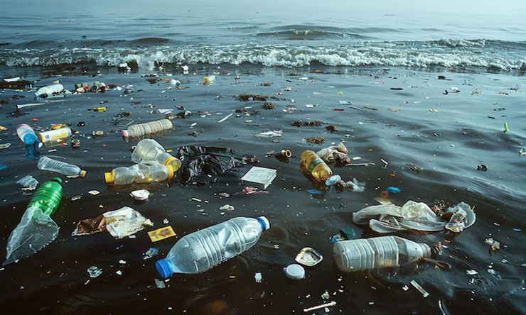 Sampah Plastik Laut